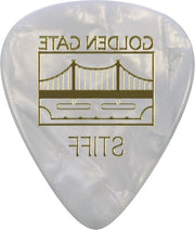 Plettine per chitarra da 10 mm di spessore con superficie pearloid, forma sideman.