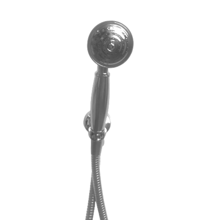 Kit doccia con supporto e presa acqua vintage completo