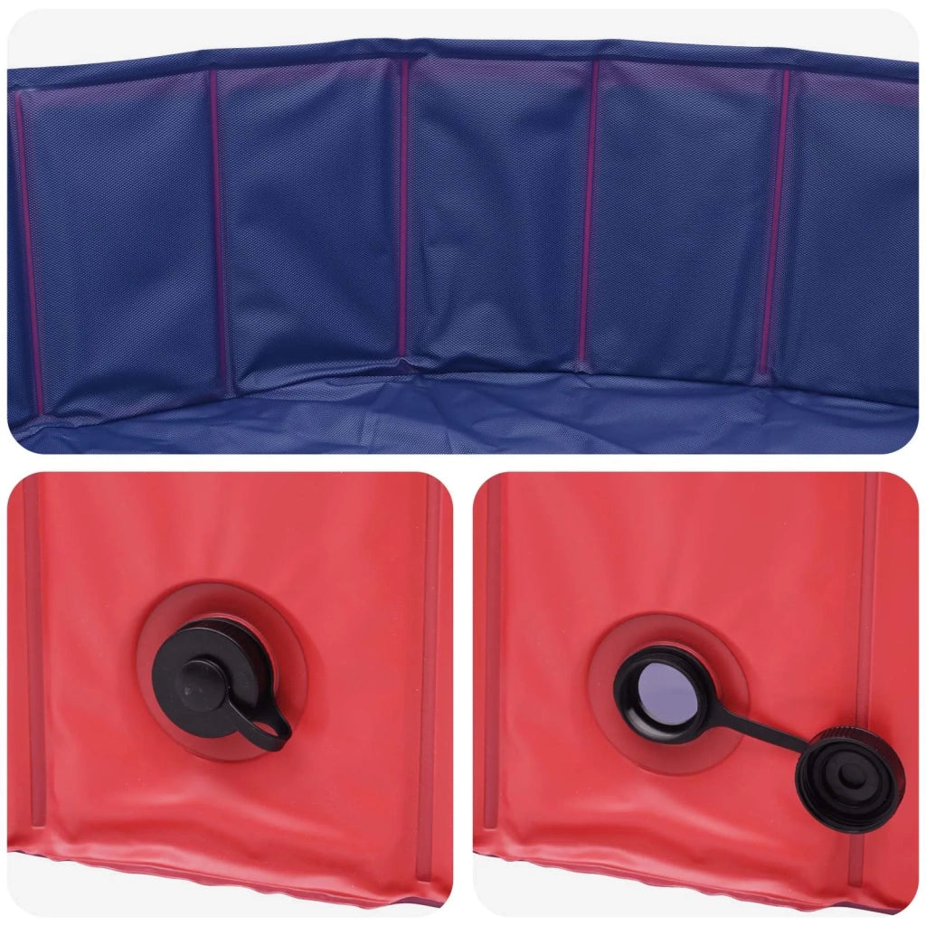 Piscina per bambini Rosso ?200 x 30 cm CFW1586832