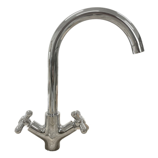 Rubinetto per bagno o cucina maniglie a croce, moderno