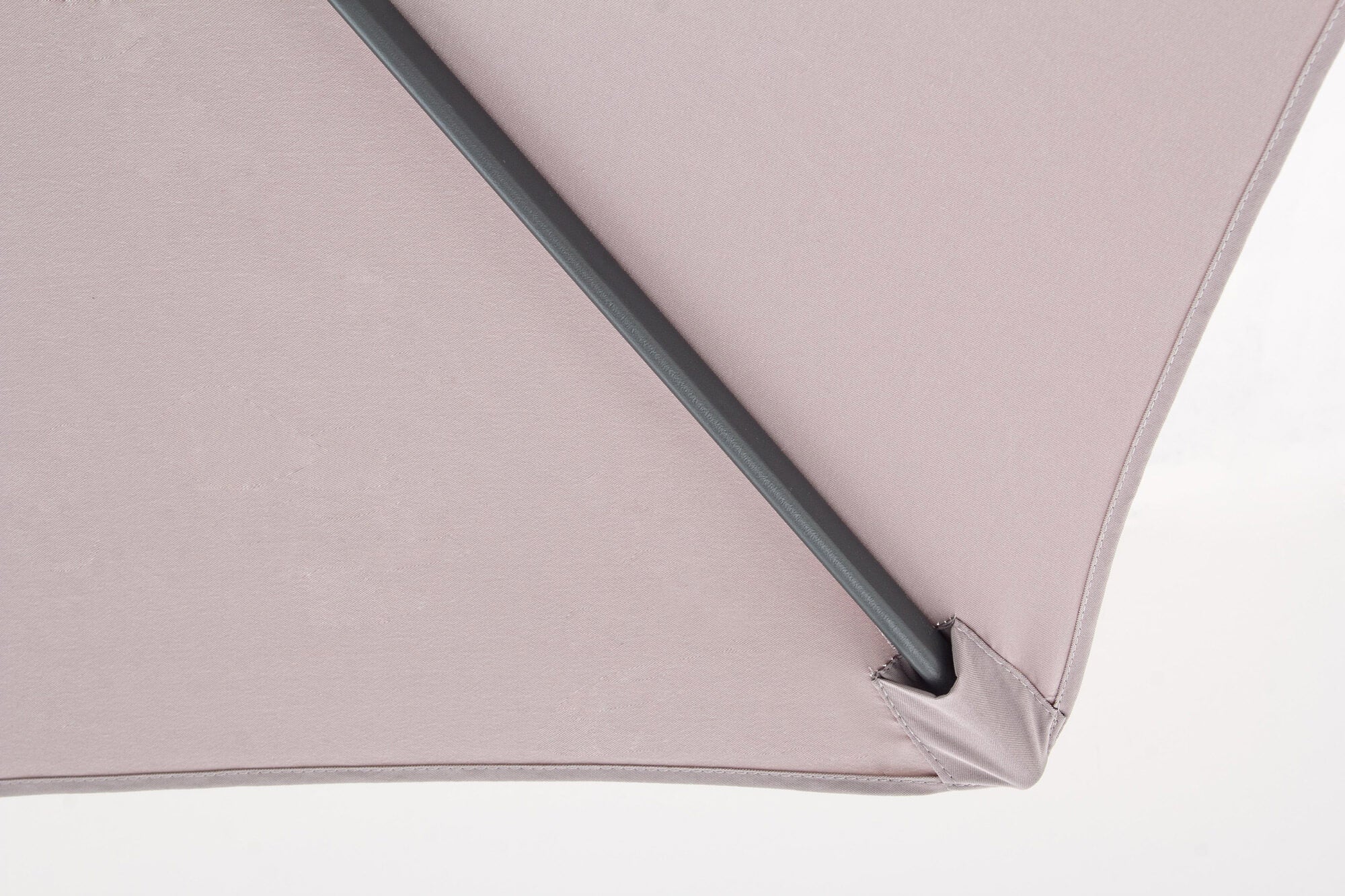 Ombrellone da Giardino in Acciaio Ø2,7m Delfi Tortora