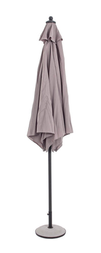 Ombrellone da Giardino in Acciaio Ø2,7m Delfi Tortora