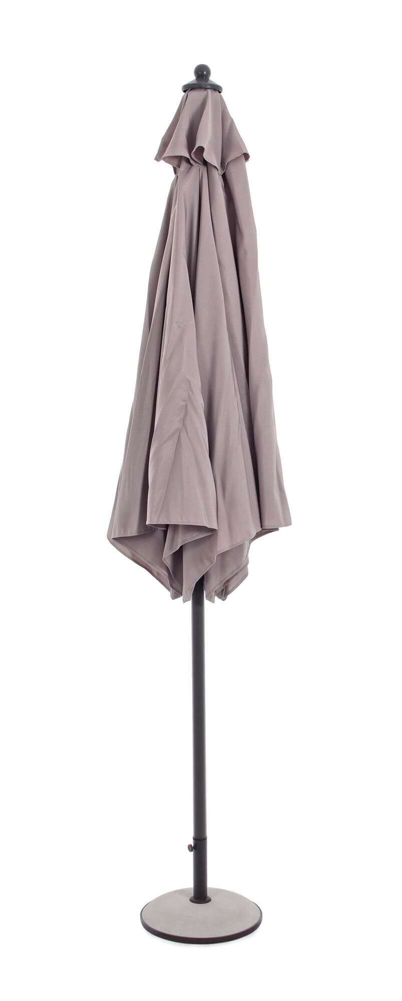 Ombrellone da Giardino in Acciaio Ø2,7m Delfi Tortora