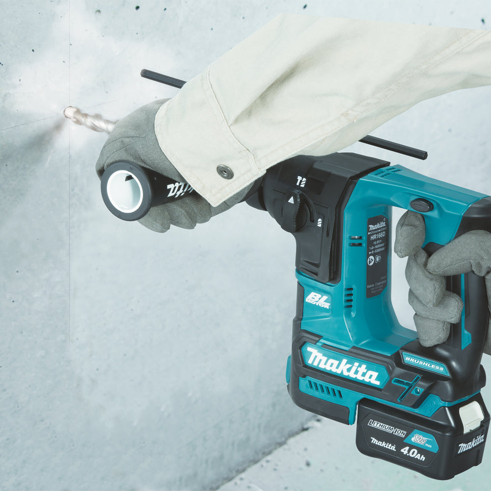 TASSELLATORE MAKITA 12V SDS-PLUS 16mm SOLO MACCHINA - HR166DZ