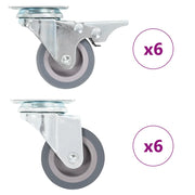 Ruote Girevoli 12 pz 50 mm cod mxl 78413