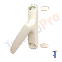 Maniglia cremonese ribassata Giesse Unica 01230 per persiane Colore: Avorio