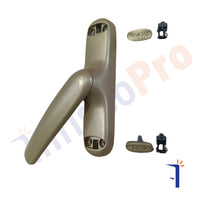 Maniglia cremonese ribassata Giesse Unica 01230 per persiane Colore: Bronzo