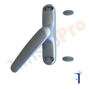 Maniglia cremonese ribassata Giesse Unica 01230 per persiane Colore: ARGENTO