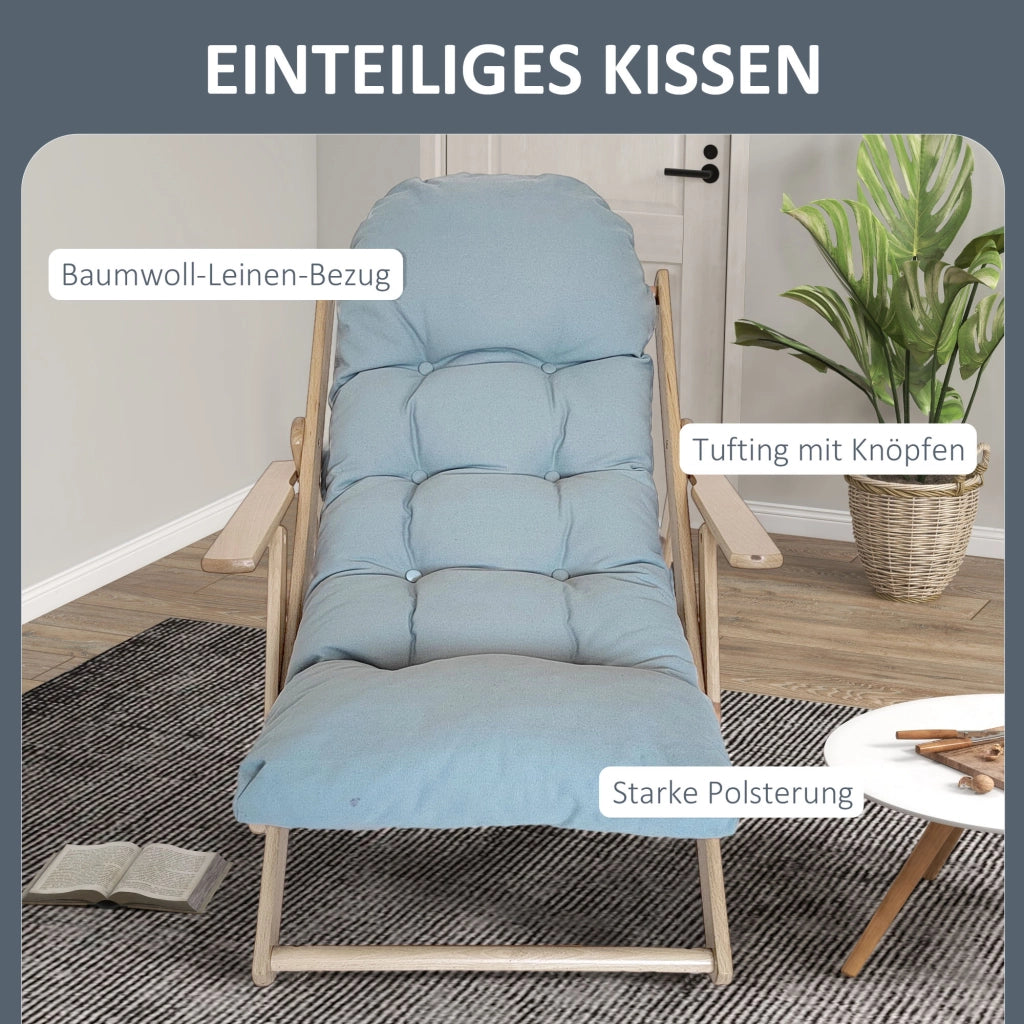 Poltrona Relax Sedia Reclinabile Massaggiante ¨C Zephmum ¨C Grigio Chiaro Tessuto Velluto
