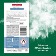 BOROTALCO DEODORANTE SPRAY INVISIBILE AZZURRO NO ALCOOL CON TALCO EFFETTO BARRIERA 150 ML NEW