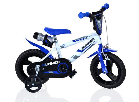 SCH RUNNER 12", bicicletta per bambini, adatta a bambini tra i 3 e i 5 anni, per altezza tra 85 e 105 cm, con borraccia,