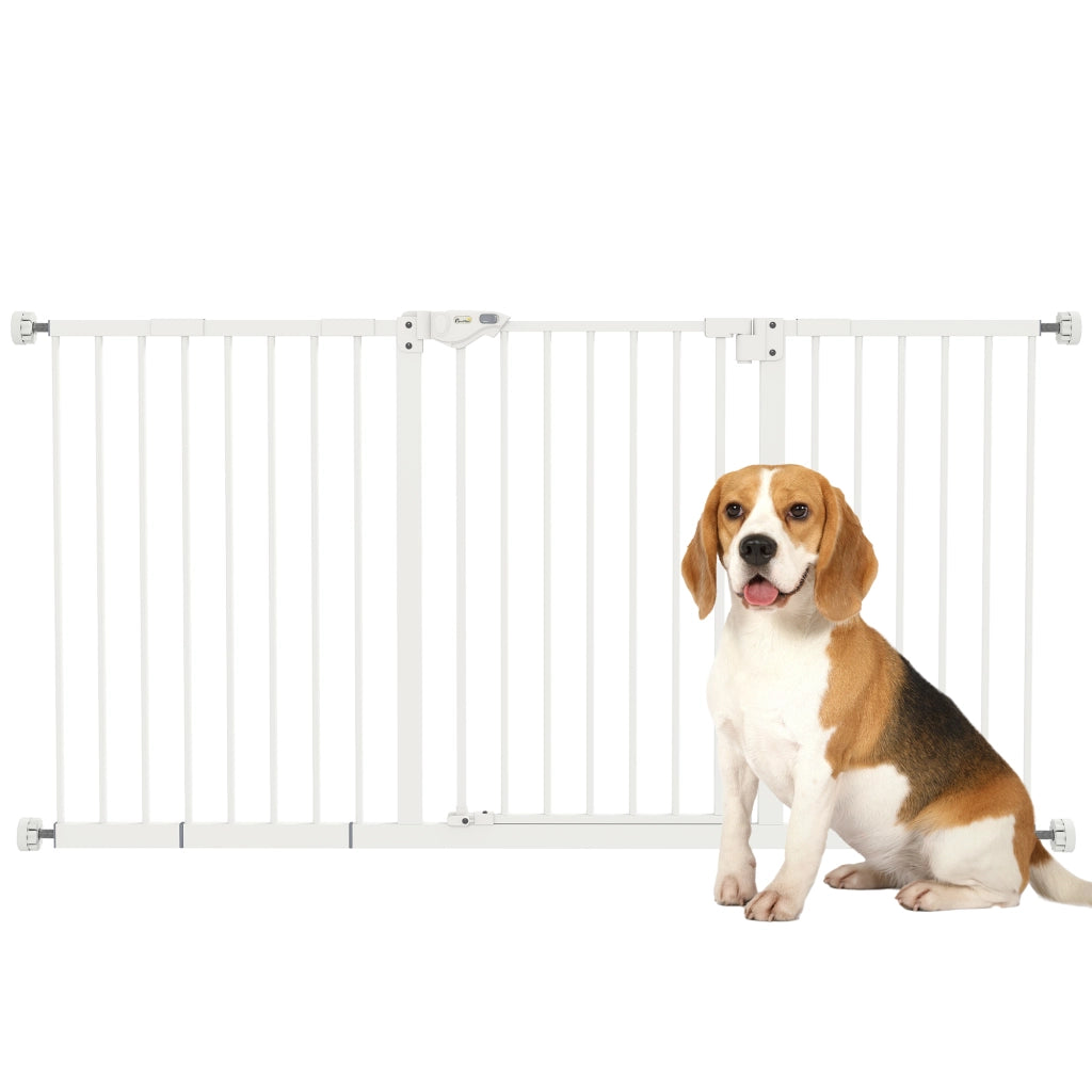 Barriera Sicurezza Bambini Regolabile ¨C zephmum ¨C Bianco 74-147.5x76.2 cm