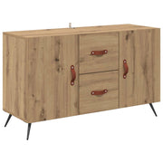 Credenza | Madia | Buffet da pranzo | Armadio da pranzo Rovere artigianale 100 x 36 x 60 cm Legno multistrato