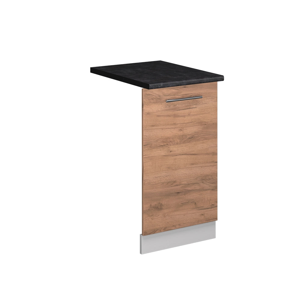 Vicco Pannello frontale della lavastoviglie Quercia dorata 45 cm , PL Antracite