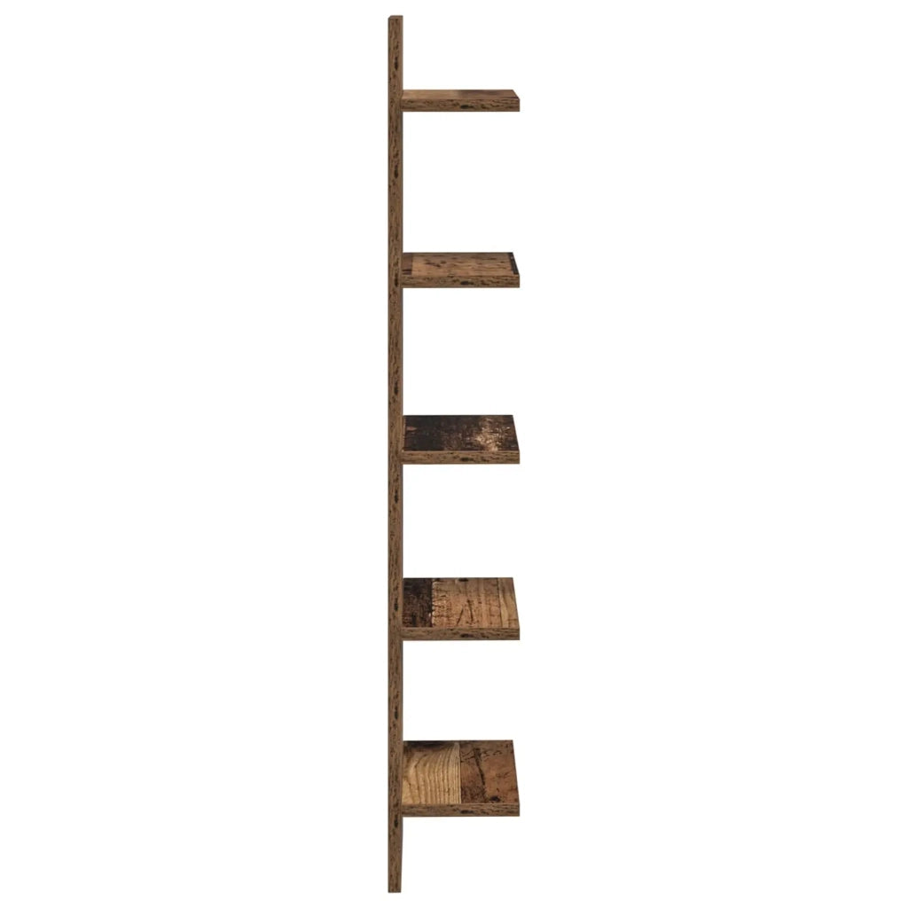 Scaffale da parete Legno antico 22 x 15 x 100 cm 8012432