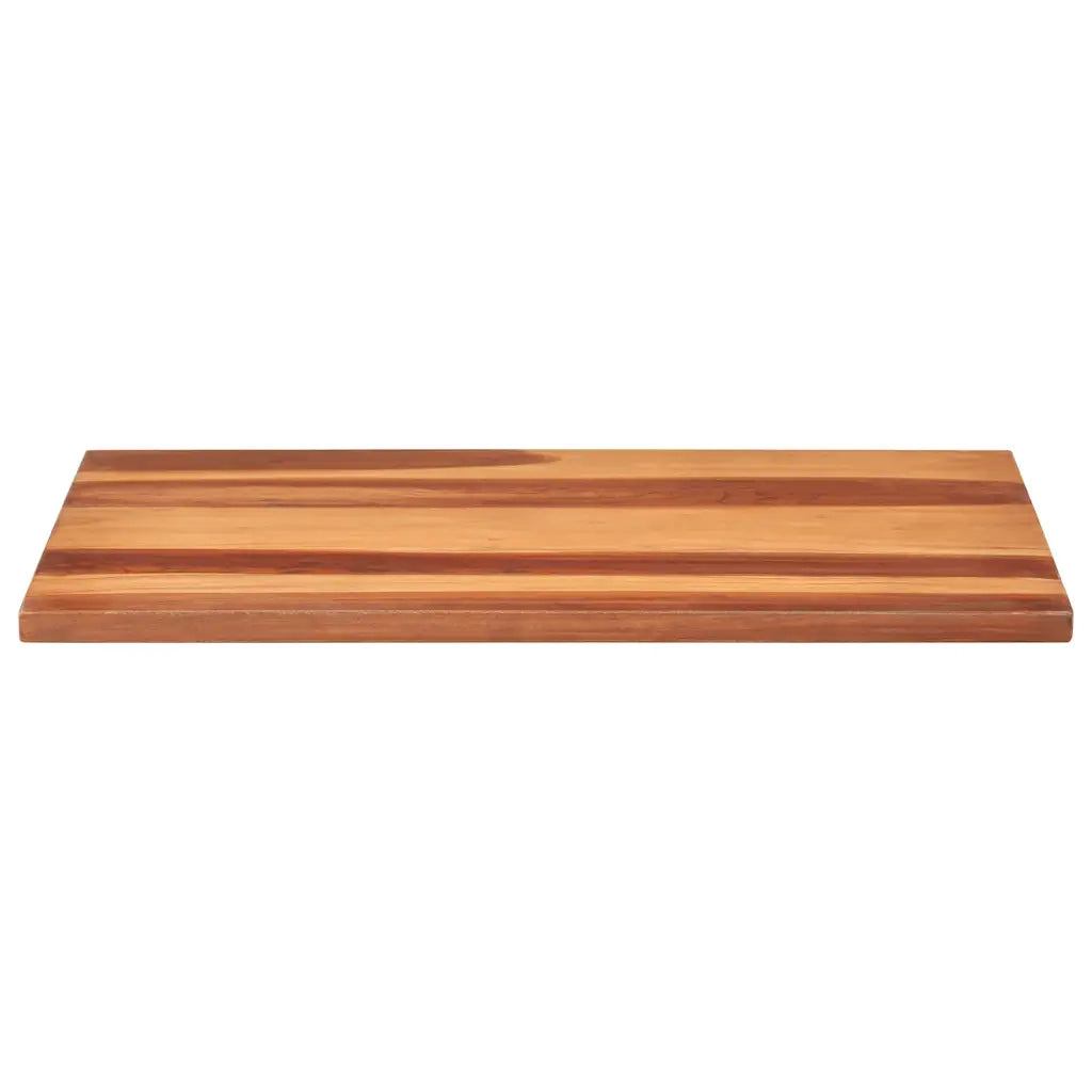 Piano Tavolo in Legno Massello di Acacia 25-27 mm 60x80 cm 285990