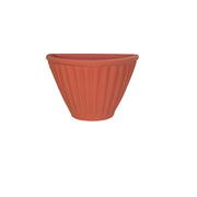 Cheonda - Garden Italia GERLA Vaso a Parete / Basket Centorighe 31×21 cm in Resina – Made in Italy, Leggero e Antiurto, 100% Riciclabile Colore: IMPRUNETA