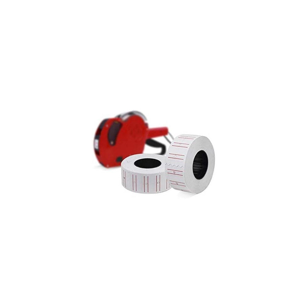 Trade Shop - Rotoli Etichette Adesive Per Macchina Prezzatrice Uso Negozio Prezzi Vetrina -