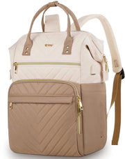 Borsa per laptop impermeabile - Borsa antidief - Borsa per ragazze adolescenti - Tasca per laptop da 15,6 pollici - Cinturino per spalle confortevole - Design moda