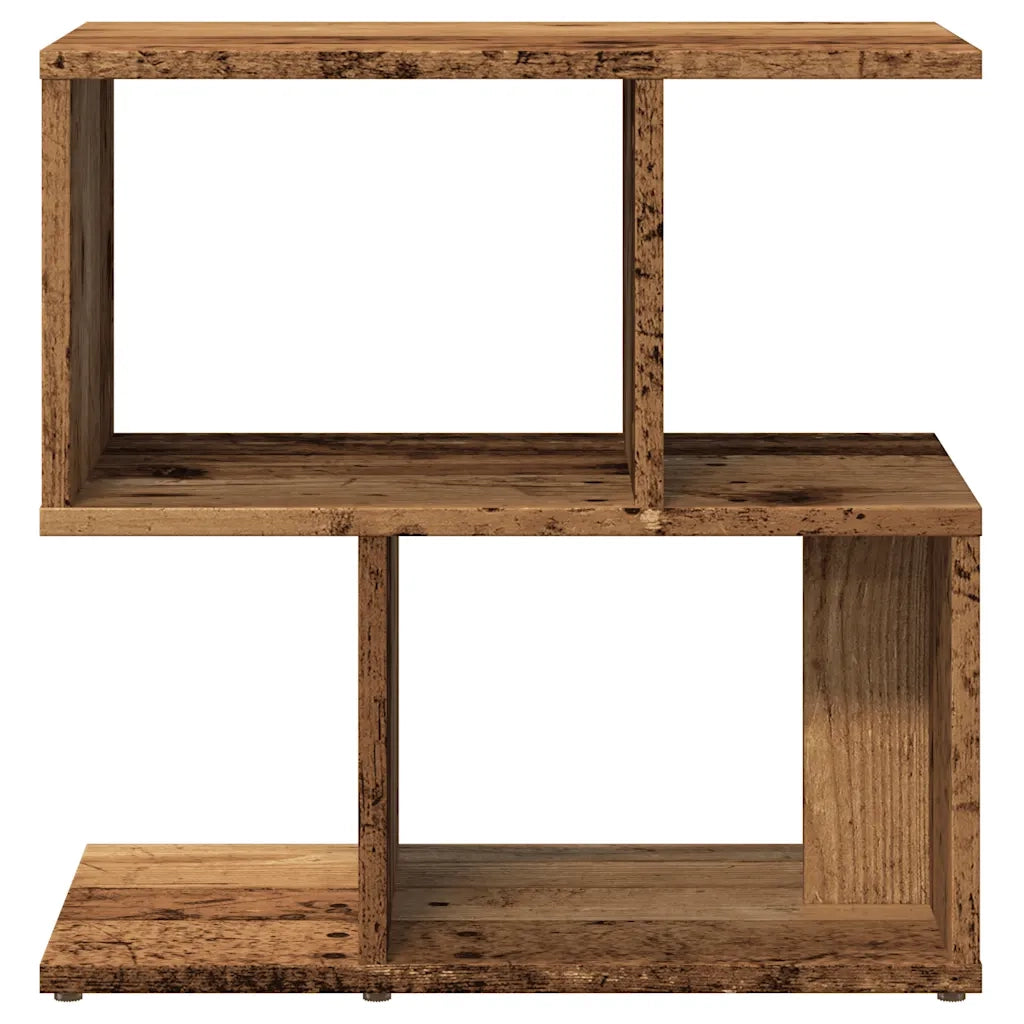 Set di 2 Comodini | Armadio da Notte | Mobiletto da notte in Legno Vecchio 50x30x51,5 cm Legno Multistrato