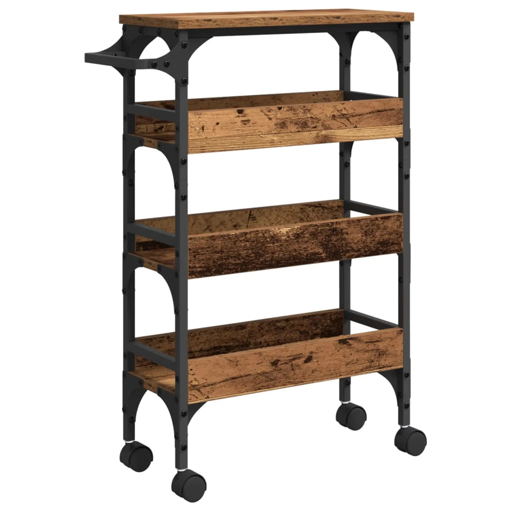 Carrello da Cucina Legno vecchio 53 x 20 x 76 cm CFW2864660