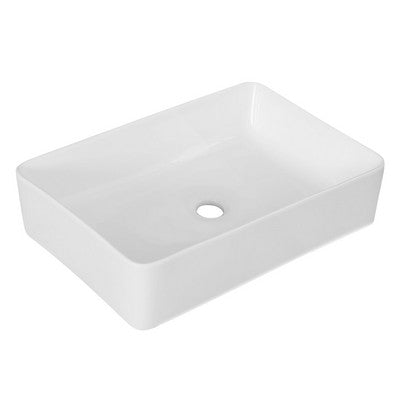 Lavabo appoggio 55x39 cm LA50 Bianco