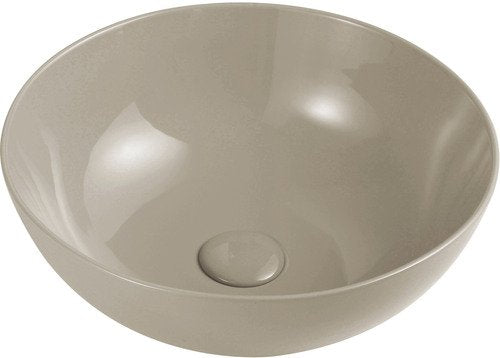 Bacinella d'appoggio D33 cm in ceramica Sabbia