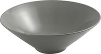 Lavabo d'appoggio da design in ceramica Grigio Cemento