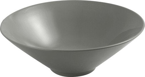 Lavabo d'appoggio da design in ceramica Grigio Cemento