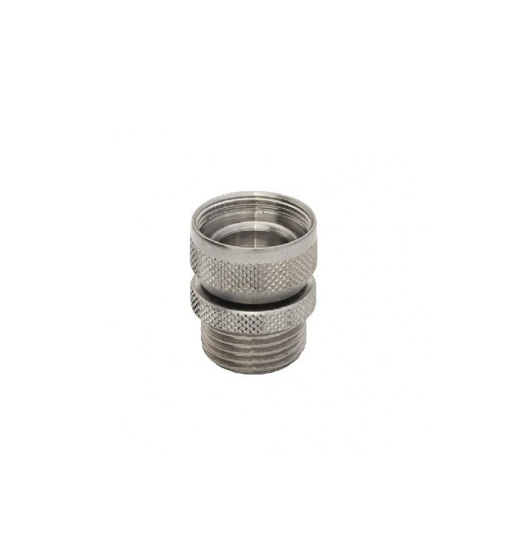 Raccordi girevoli a due pezzi in ottone cromato attacchi mf 1/2" x 22/1