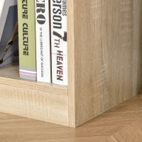 Scaffale Libreria con 8 Scomparti, 97,5 x 30 x 100 cm, Quercia