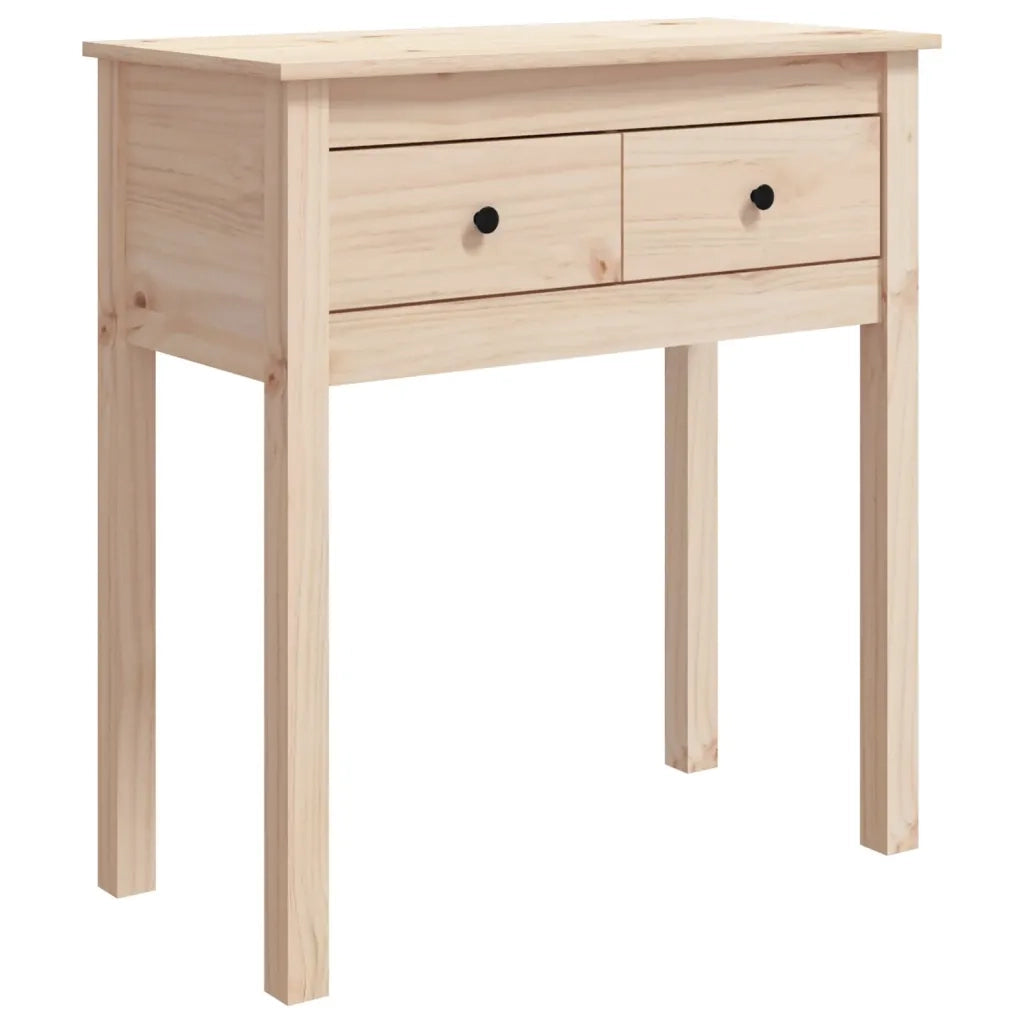 Tavolo Consolle | Tavolo d'Ingresso 70x35x75 cm in Legno Massello di Pino