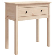 Tavolo Consolle | Tavolo d'Ingresso 70x35x75 cm in Legno Massello di Pino