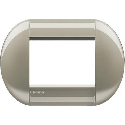 LIVINC PLACCA 3 POSTI TITANIO