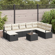 Set di divani con cuscino 6 pcs polyrattan