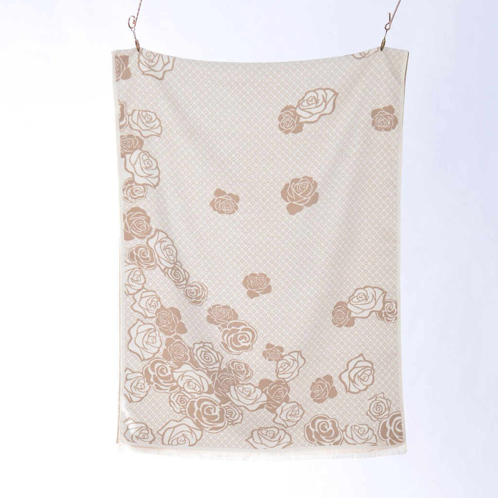 Sciarpa in cashmere color rosa