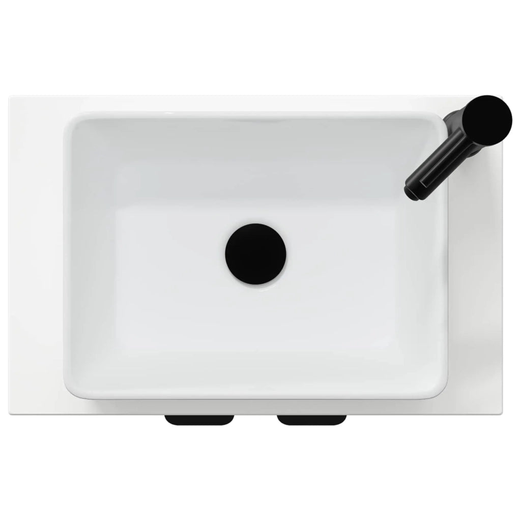 Mobile da bagno con lavabo Bianco Lucido 54 x 35 x 83 cm