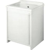 Lavatoio compact 60x50, a serrandina, bianco cr4002