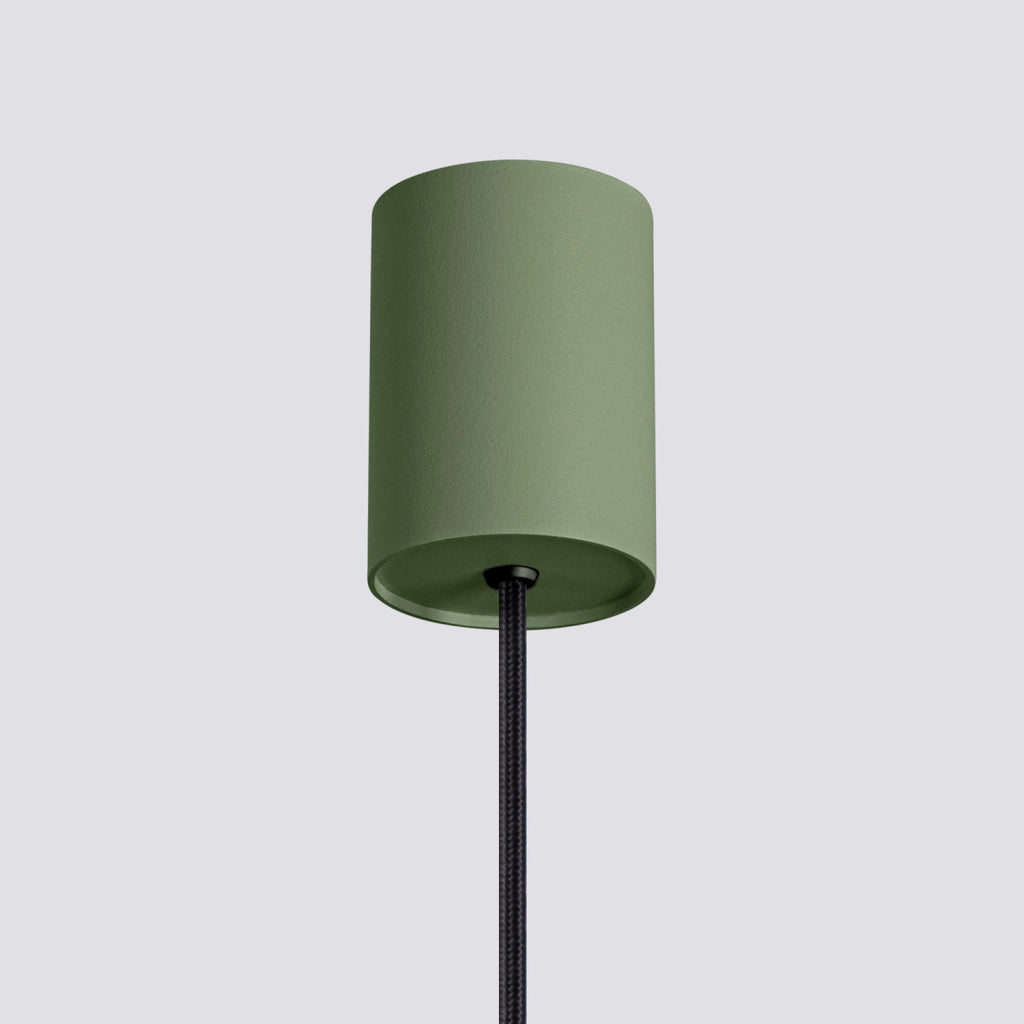 Lampada a sospensione moderna verde/beige E14 Moldea Pure Lume