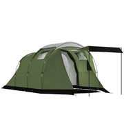 Tenda da campeggio familiare 3-4 persone ¨C zephmum ¨C Verde 3000mm impermeabile