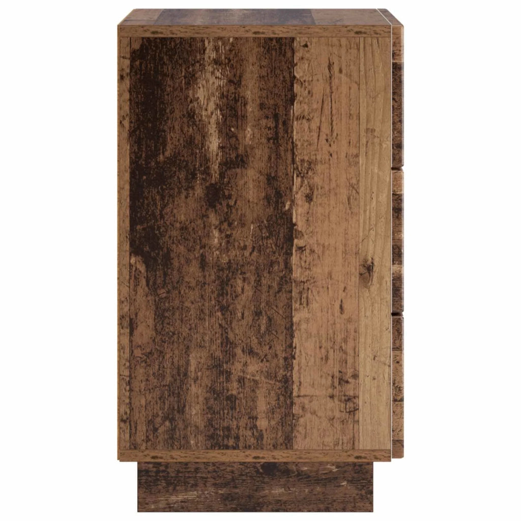Armadio da Notte Legno antico 33,5 x 34,5 x 60 cm 8011437