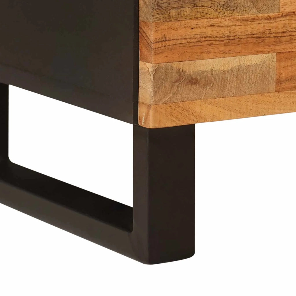 Armadio da Notte 2 pcs Marrone 40 x 33 x 46 cm
