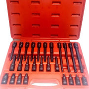 Trade Shop - Set 26 Pezzi Chiavi A Bussola Inserti Millerighe Xzn 1/2" Da M5 A M16 Fs-43614 -