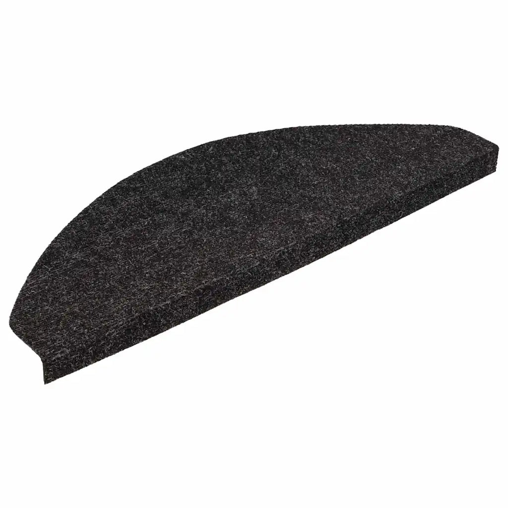 Tappetini Autoadesivi per Scale 10pz Antracite 65x22,5x3,5 cm
