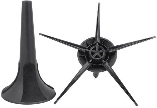 Sostegno Portatile per Strumenti Musicali - 5 Supporti - Chiusura Robusta - Ideale per Strumenti da Orchestra - Supporto per Strumenti