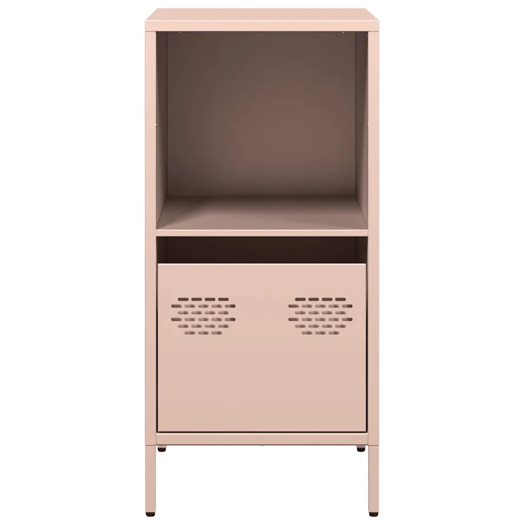Credenza Rosa 35x39x73,5 cm in Acciaio Laminato a Freddo