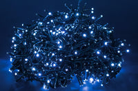 Luci di Natale Led effetto Flash Connect Intermittenti uso Esterno Interno 25 mt Numero Led: 1000, Temperatura di colore: Luce Bianca