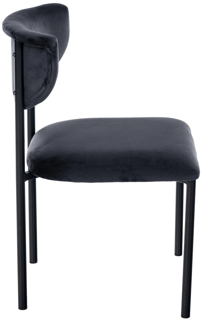 Set di 2 sedie visitatore Gambell velluto 1