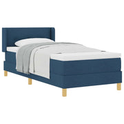 <strong>Letto a Molle< / strong> Blu 100 x 200 cm Tessuto