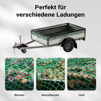 Rete ferma carico per trasporto su rimorchio 5 x 3 m maglie 45x45 mm Rete di sicurezza